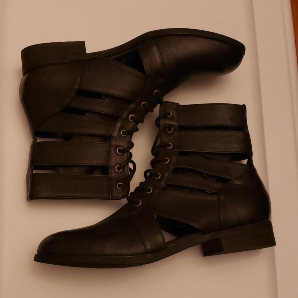 Black booties